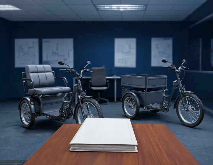 Adult tricycle quotations compared against one buyer specification